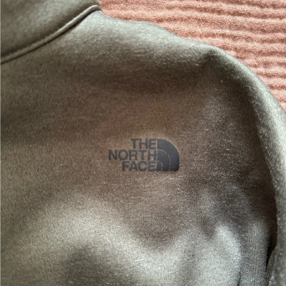 The North Face Women’s Cowl Neck Cozy Slacker Poncho in Olive - Picture 4 of 5